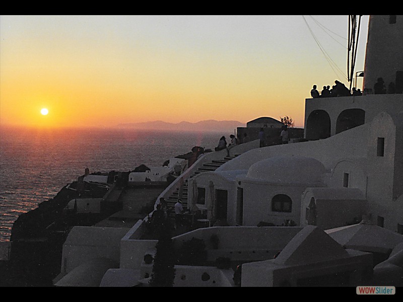 Santorini Greece Sunset 1