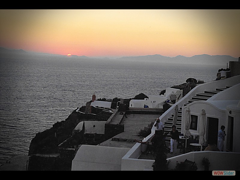 Santorini Greece Sunset 2