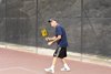 Phil serving in Pickleball