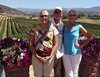 Deb, Phil and Diane at Winery