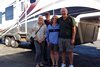 Our friends Bob and Janet outside of Alburquerque, NM