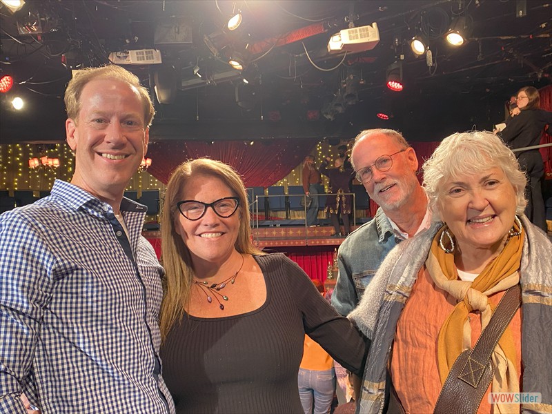 Mark, Sabina, Phil and Deb at The Comet of 1812