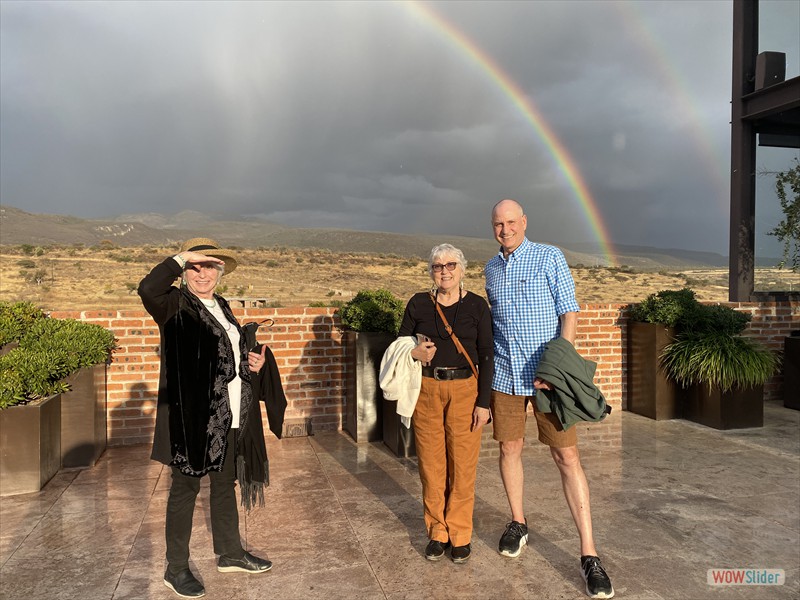 Susan, Deb and Rick at San Miguel Winery