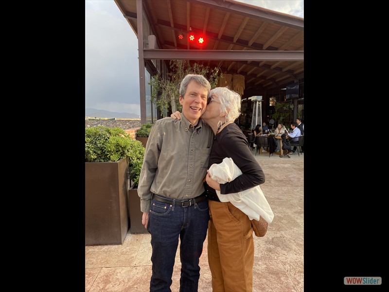 Deb and Mark at San Miguel Winery