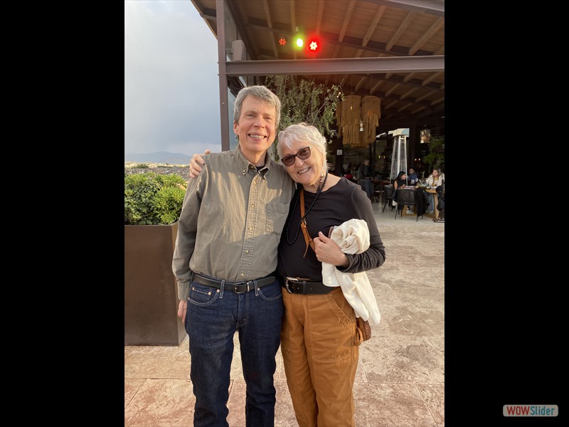 Deb and Mark at San Miguel Winery