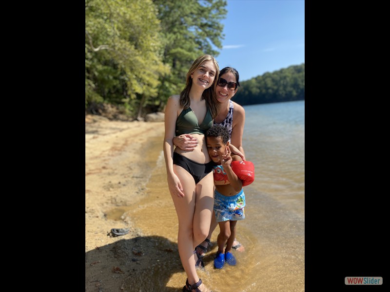 Lindsey with Addison and Aston - Redtop Mountain State Park