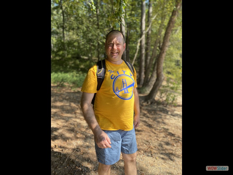 Parks at Redtop Mountain State Park celebrating his birthday