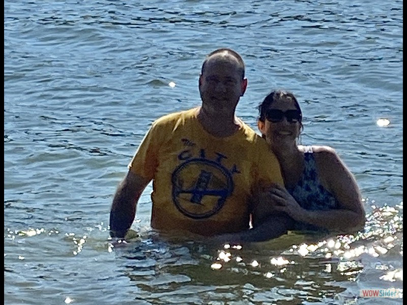 Parks and Lindsey at Redtop Mountain State Park