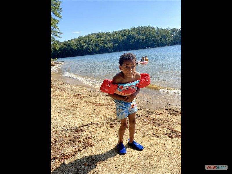 Chilly Ashton at Redtop Mountain State Park